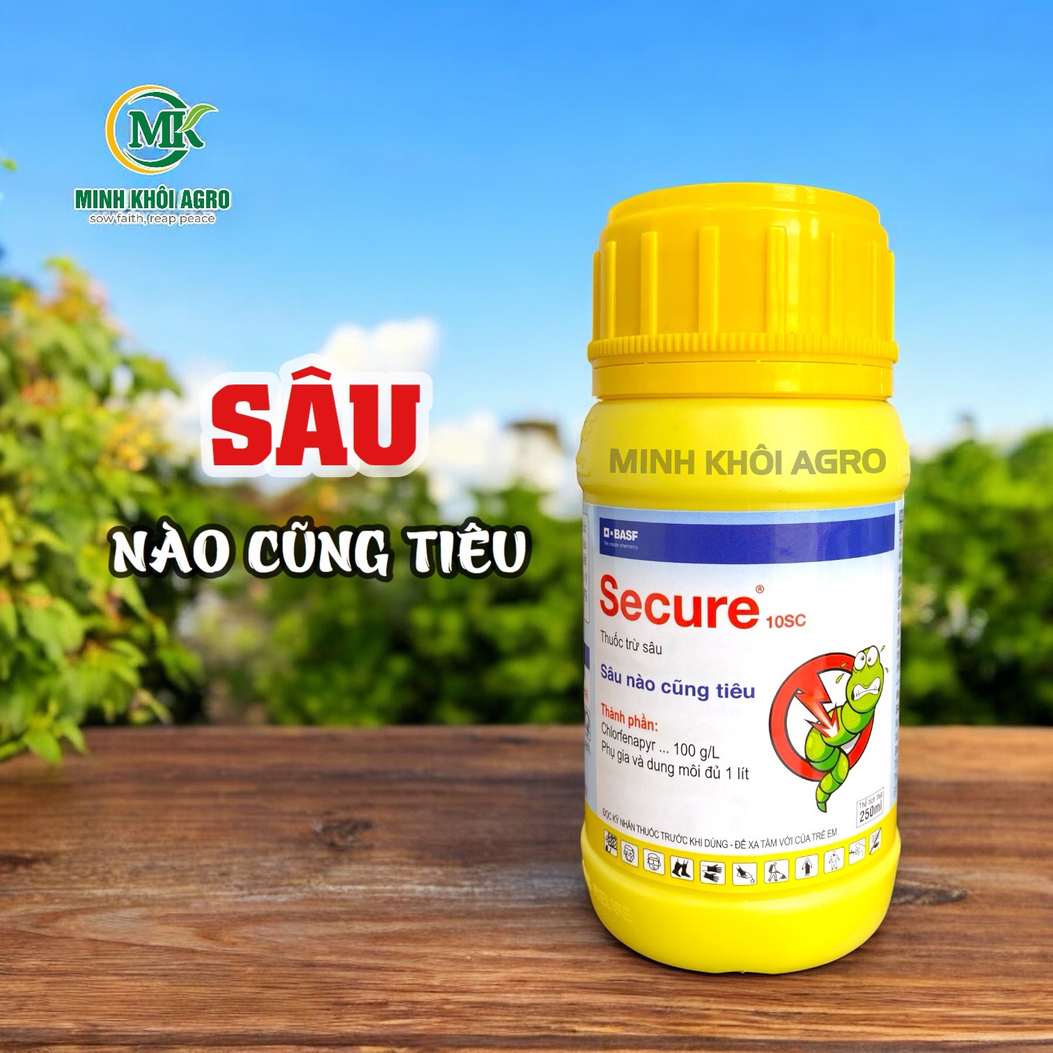 Thuốc trừ sâu Secure 100SC - Chai 250ml